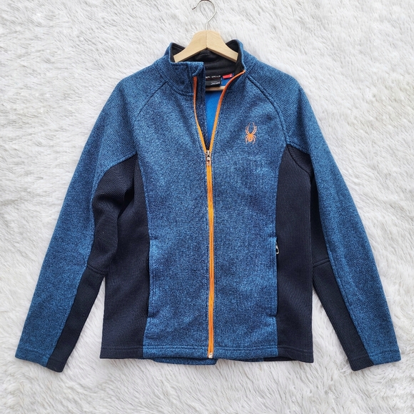 Spyder Other - Spyder‎ Mens Full Zip Mid Weight Stryke Fleece Jacket